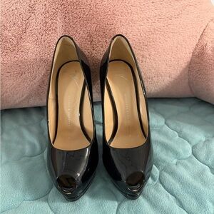 Giuseppe Zanotti Tan Leather Sandal Sole with Logo